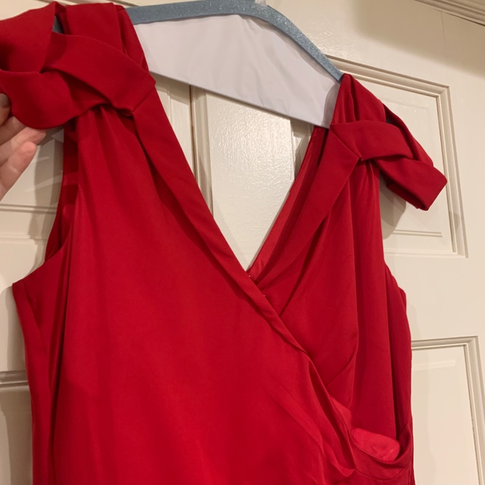 Badgley Mischka Gown Red size 12